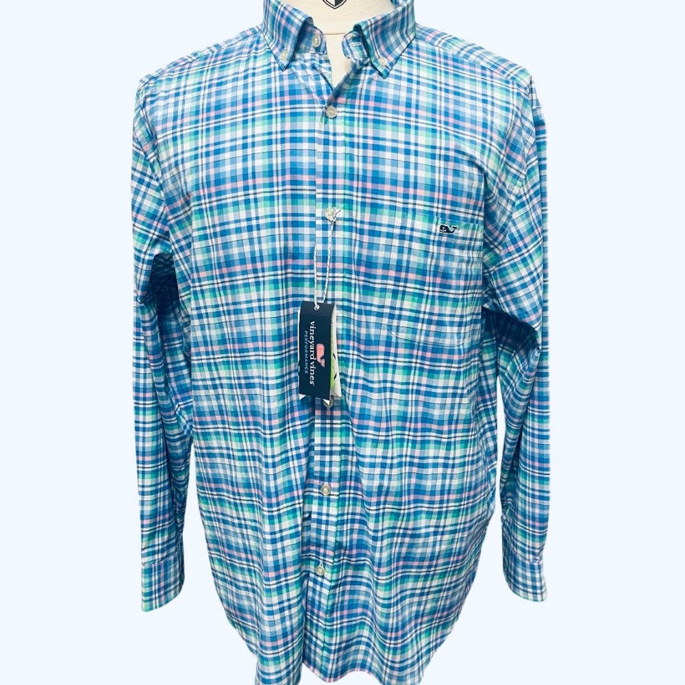Vineyard Vines Performance Classic Fit Tucker shirt, NEW WITH TAGS